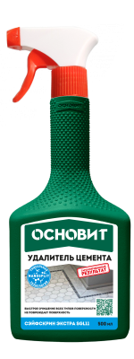 СЭЙФСКРИН ЭКСТРА SGL11 удалитель цемента экстра ОСНОВИТ (0.5л)