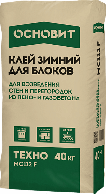 ТЕХНО клей монтажный MC112 F зимний ОСНОВИТ