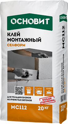СЕЛФОРМ MC112 (У) клей монтажный ОСНОВИТ